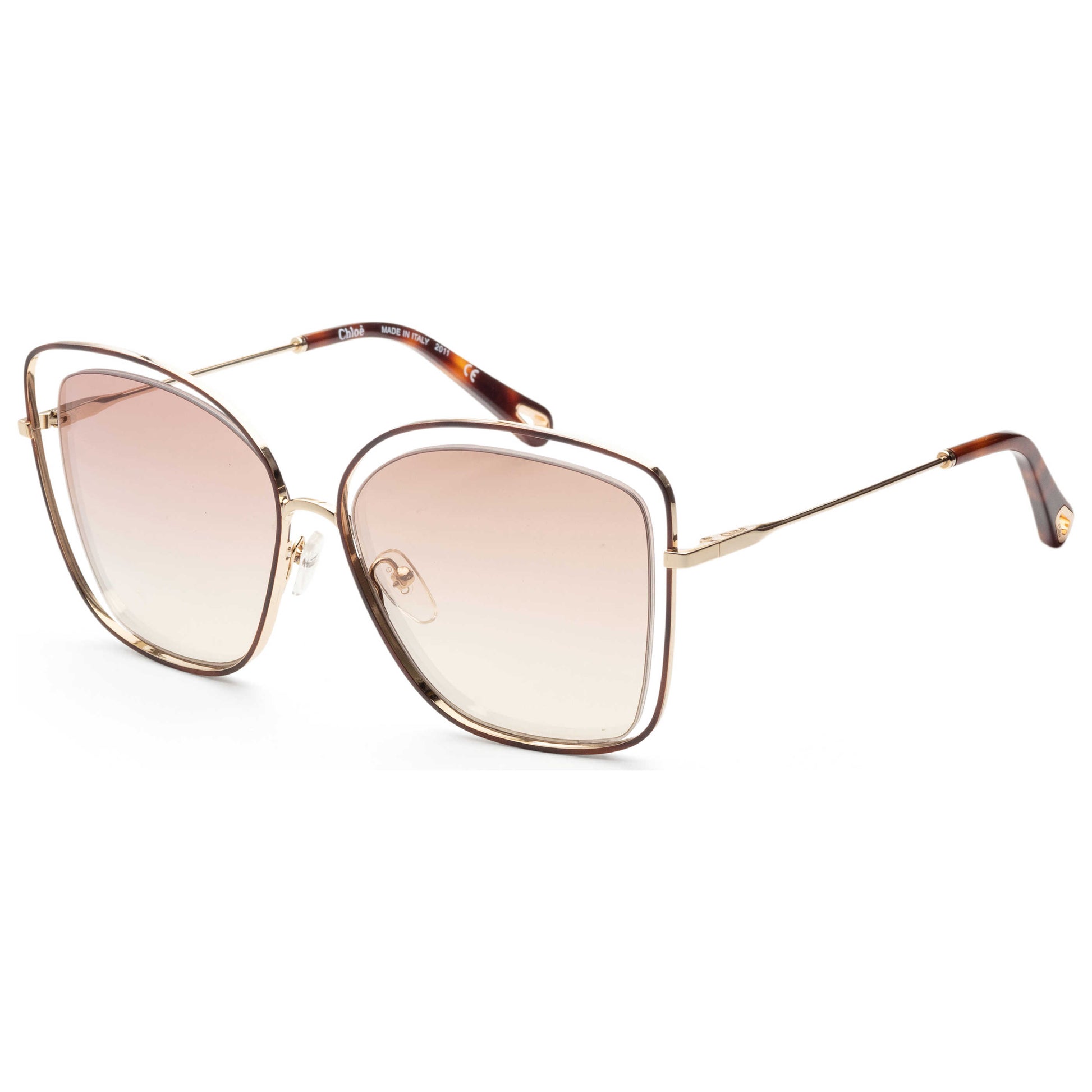 Front view of Chloe CE Women's Sunglasses CE133S-205