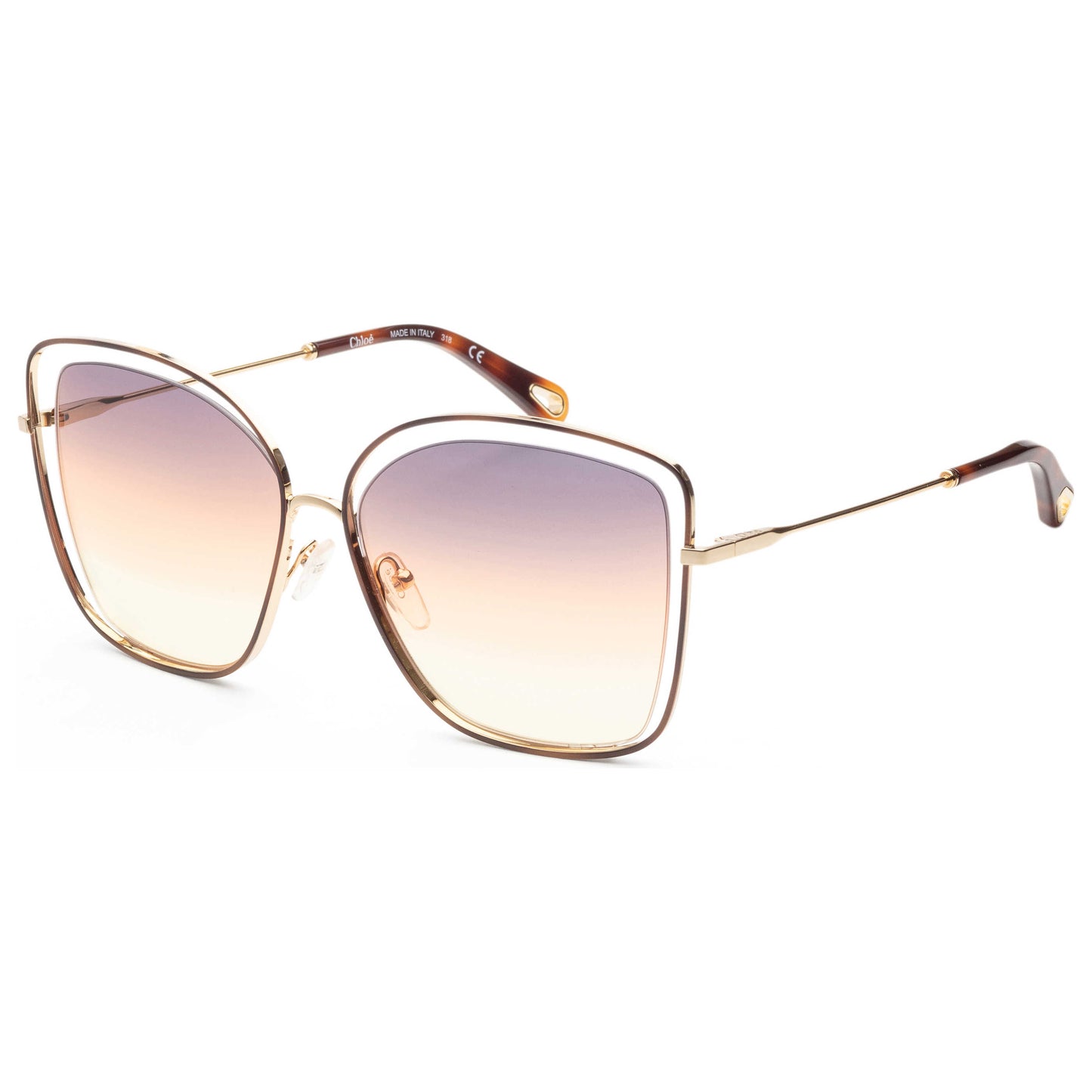 Front view of Chloe CE Women's Sunglasses CE133S-259