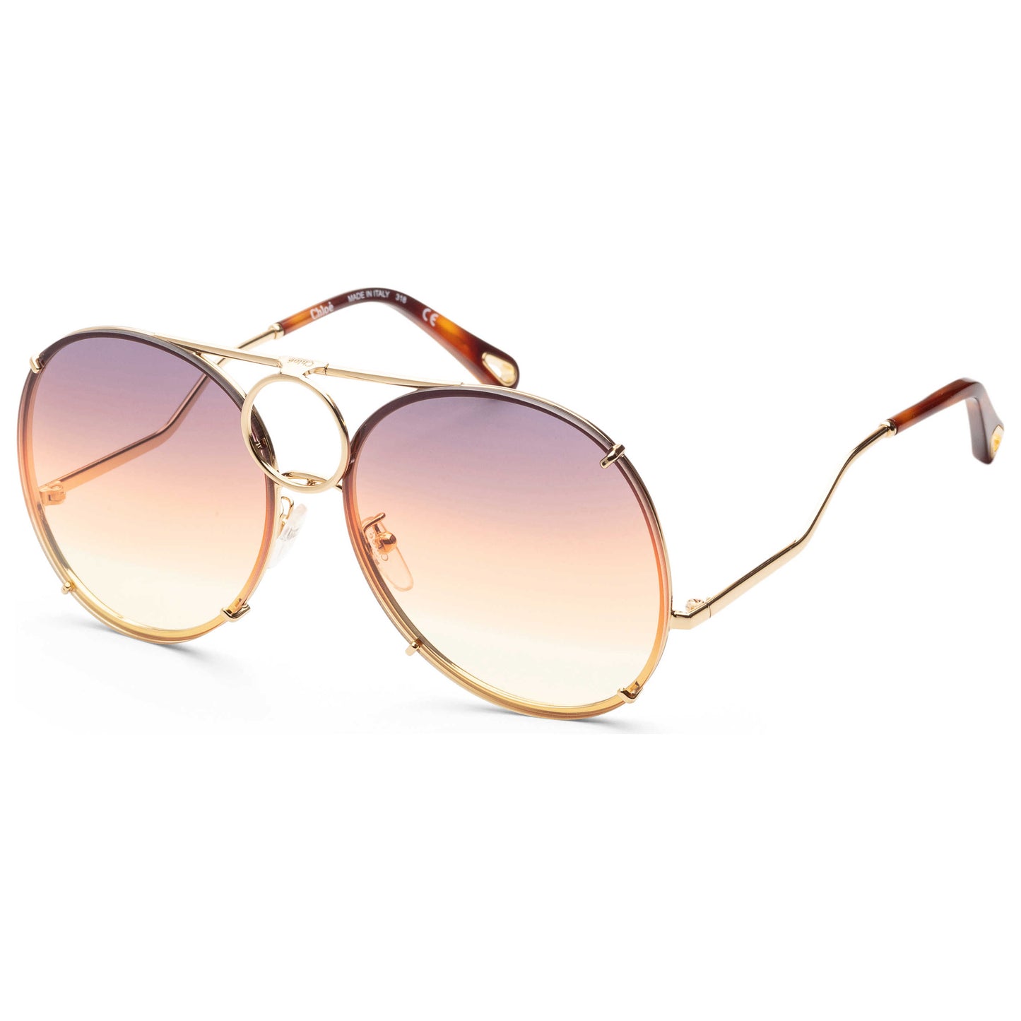 Front view of Chloe CE Women's Sunglasses CE145S-812