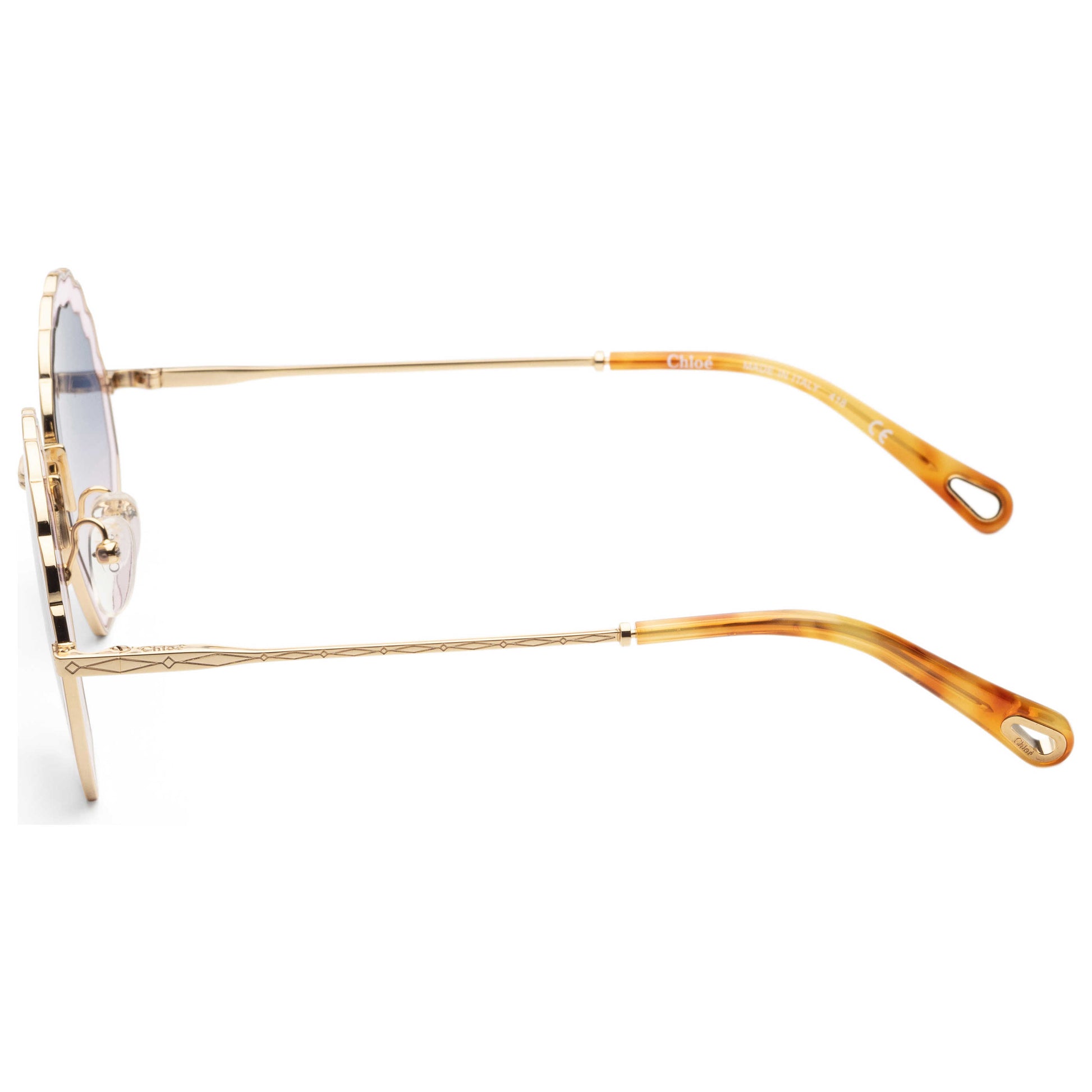 Left view of Chloe CE Women's Sunglasses CE147S-833