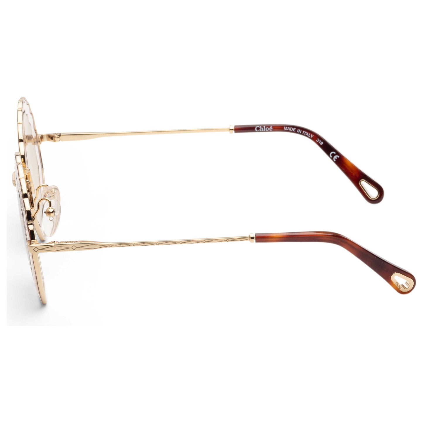 Left view of Chloe CE Women's Sunglasses CE147S-873