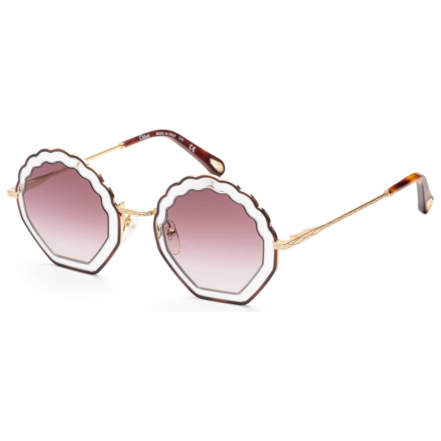 Front view of Chloe CE Women's Sunglasses CE147S-874