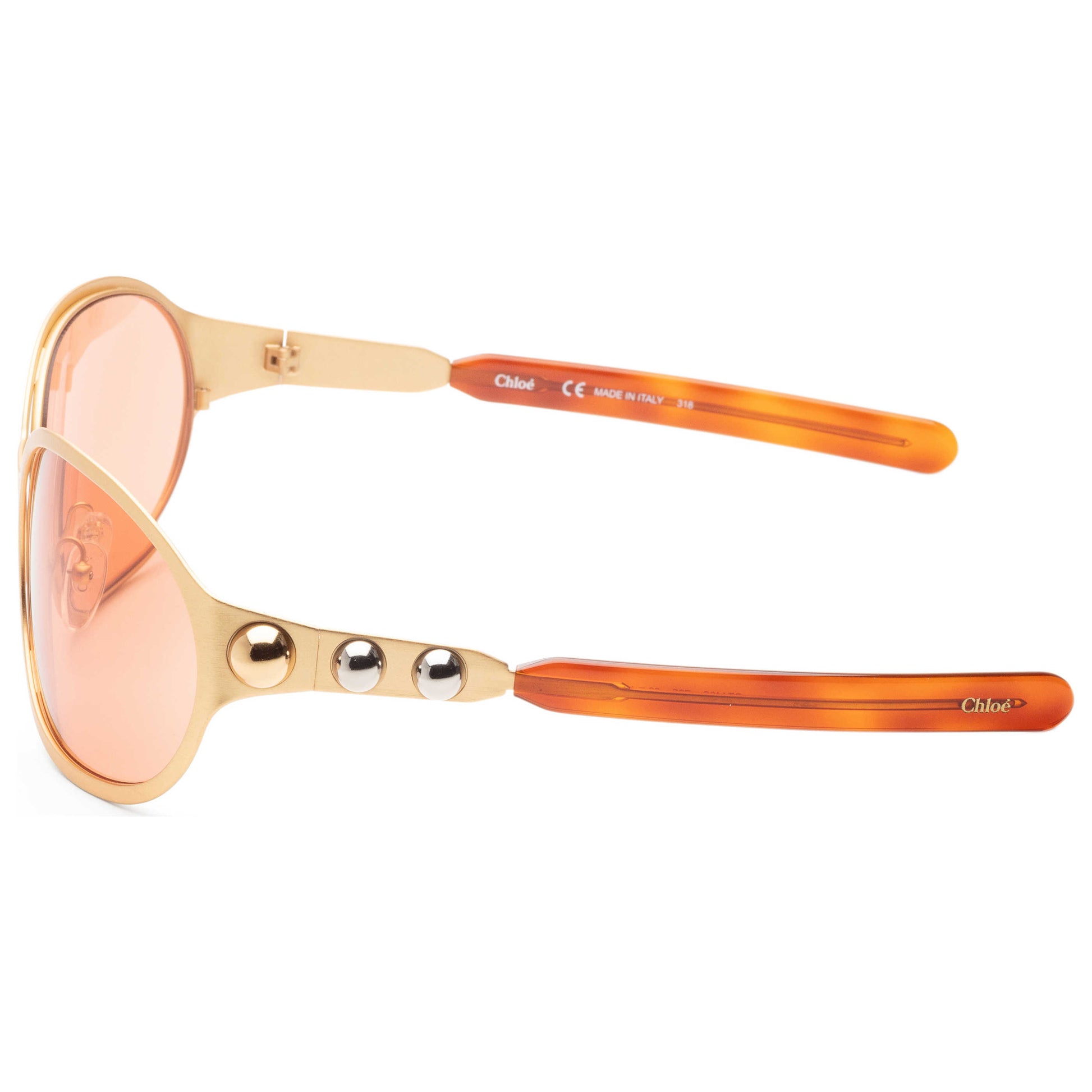 Left view of Chloe CE Women's Sunglasses CE149S-765