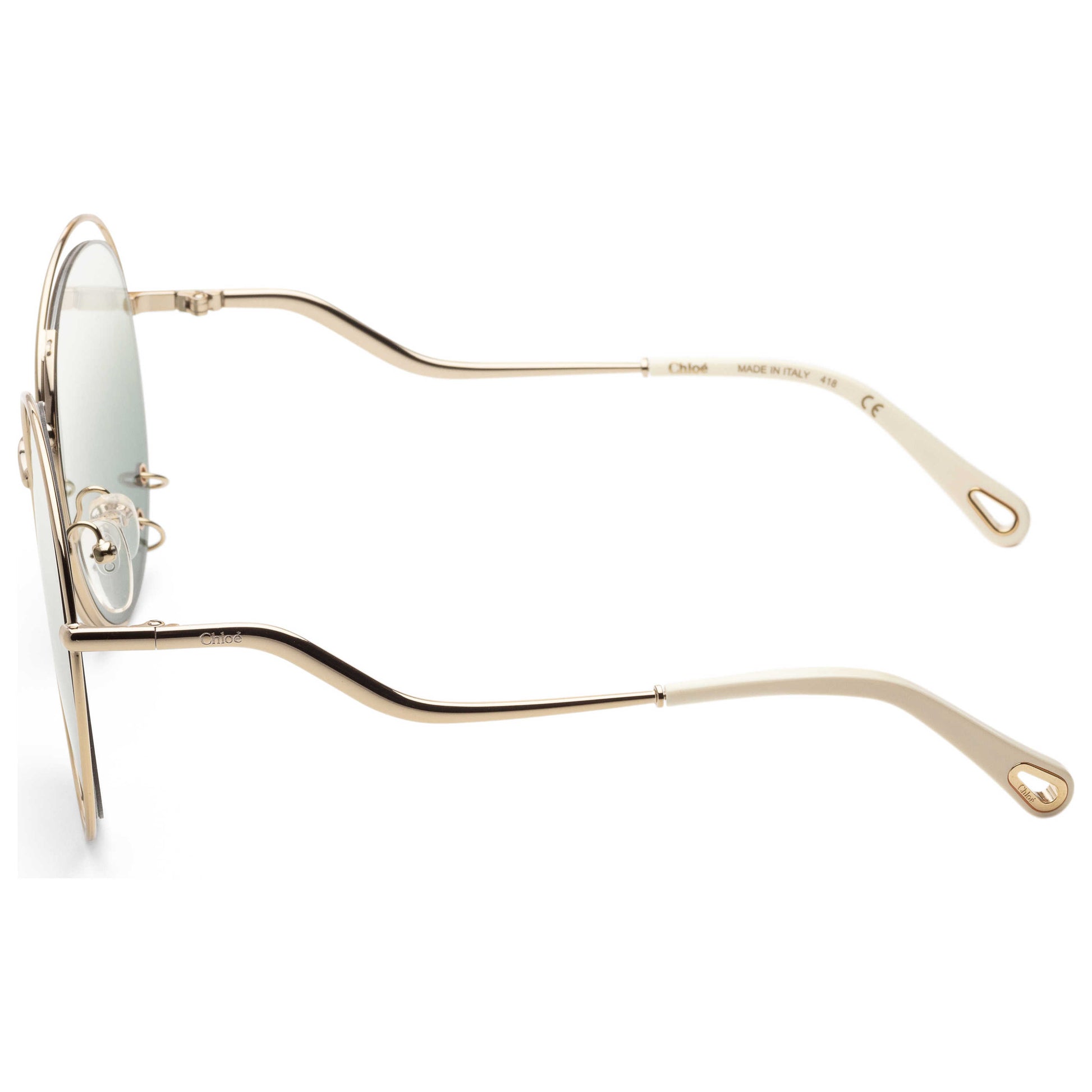 Left view of Chloe CE Women's Sunglasses CE153S-838