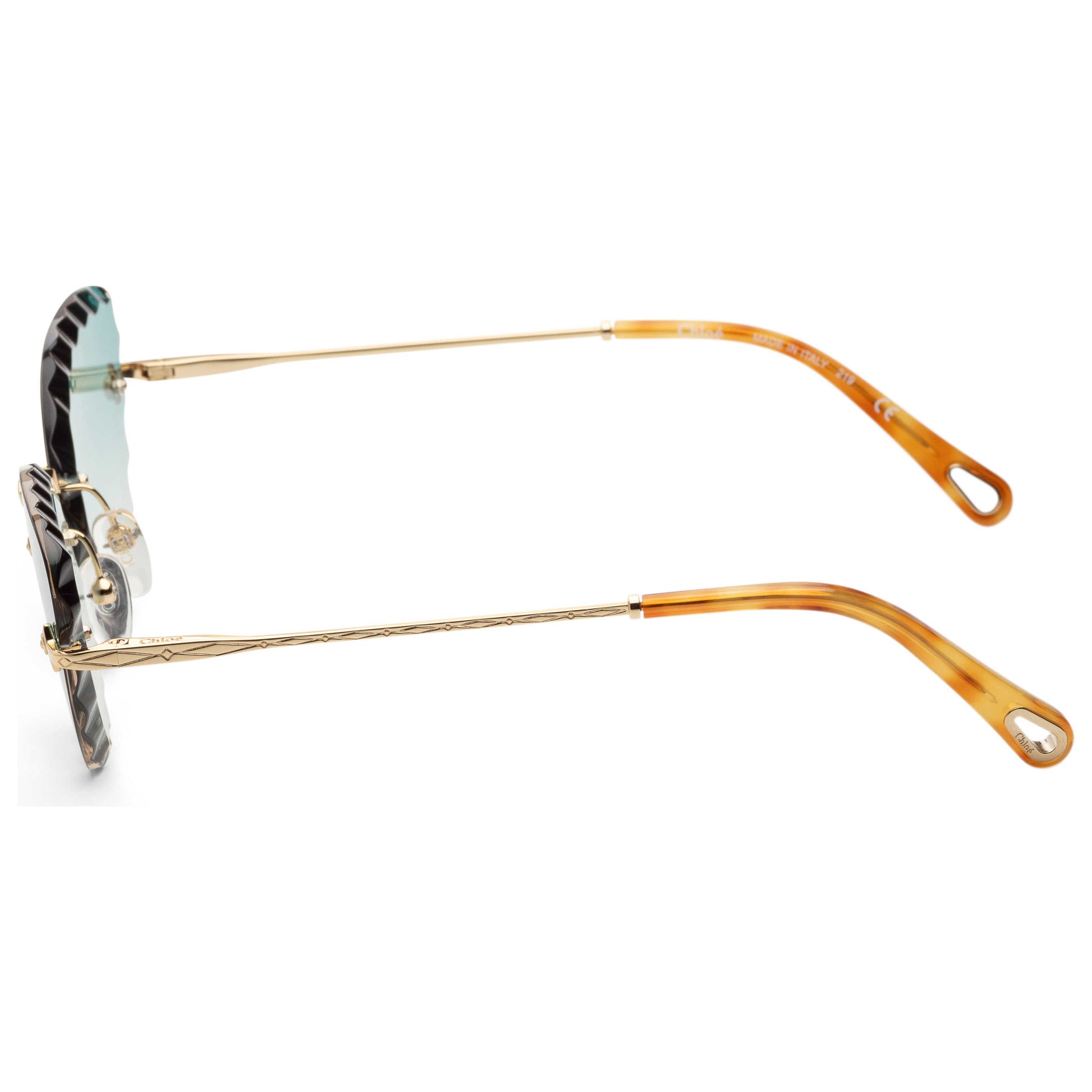 Left view of Chloe CE Women's Sunglasses CE157S-839