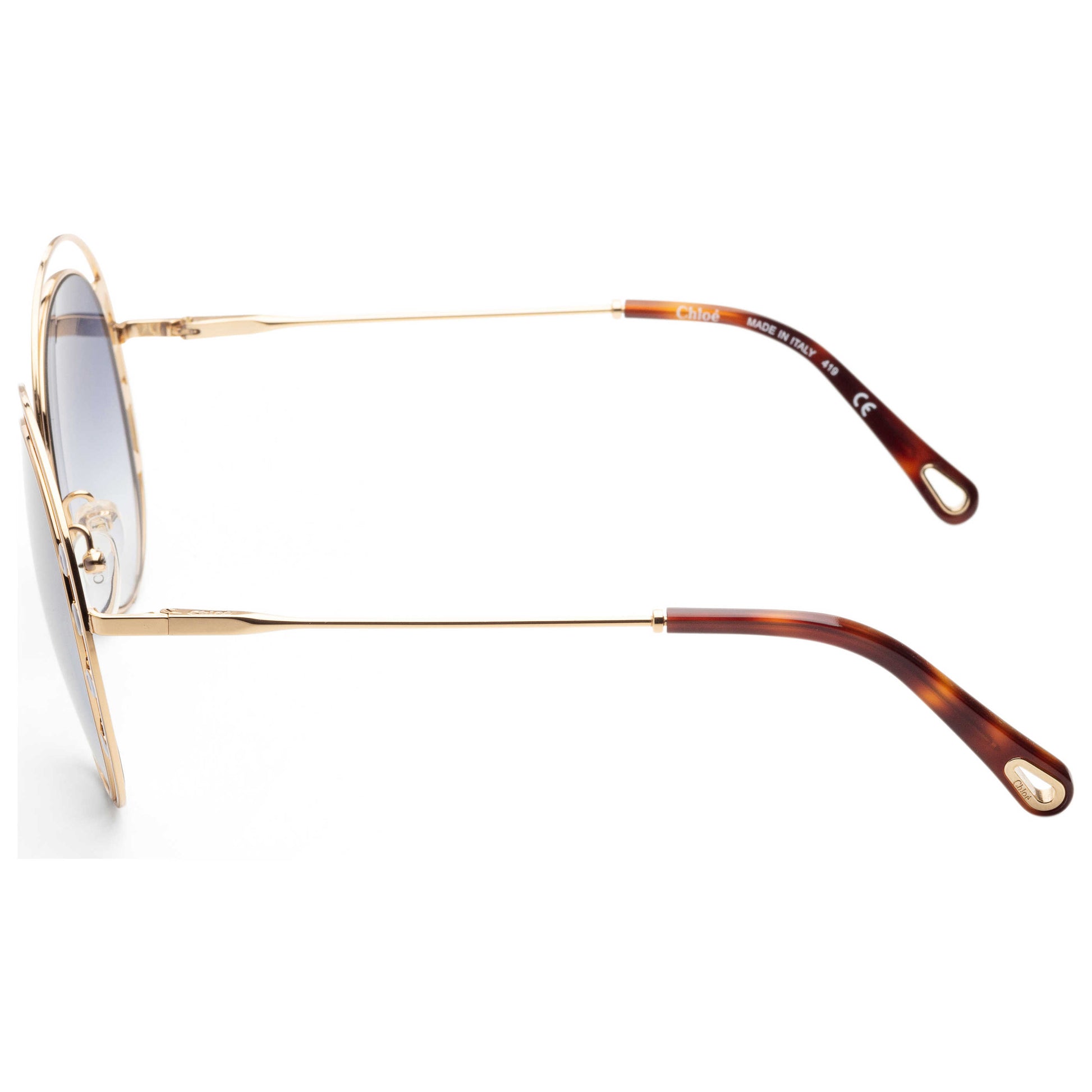 Left view of Chloe CE Women's Sunglasses CE169S-816