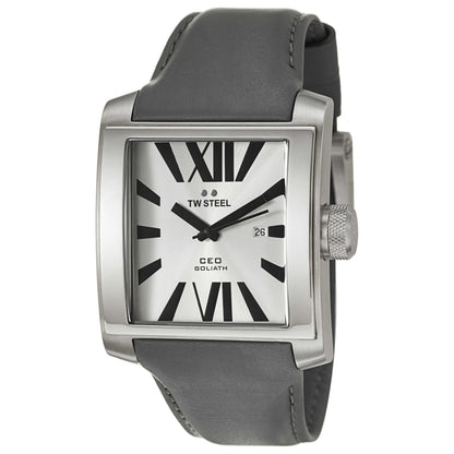 Front view of TW Steel CEO Goliath Men's Japanese Quartz (Battery-Powered) Watch CE3002