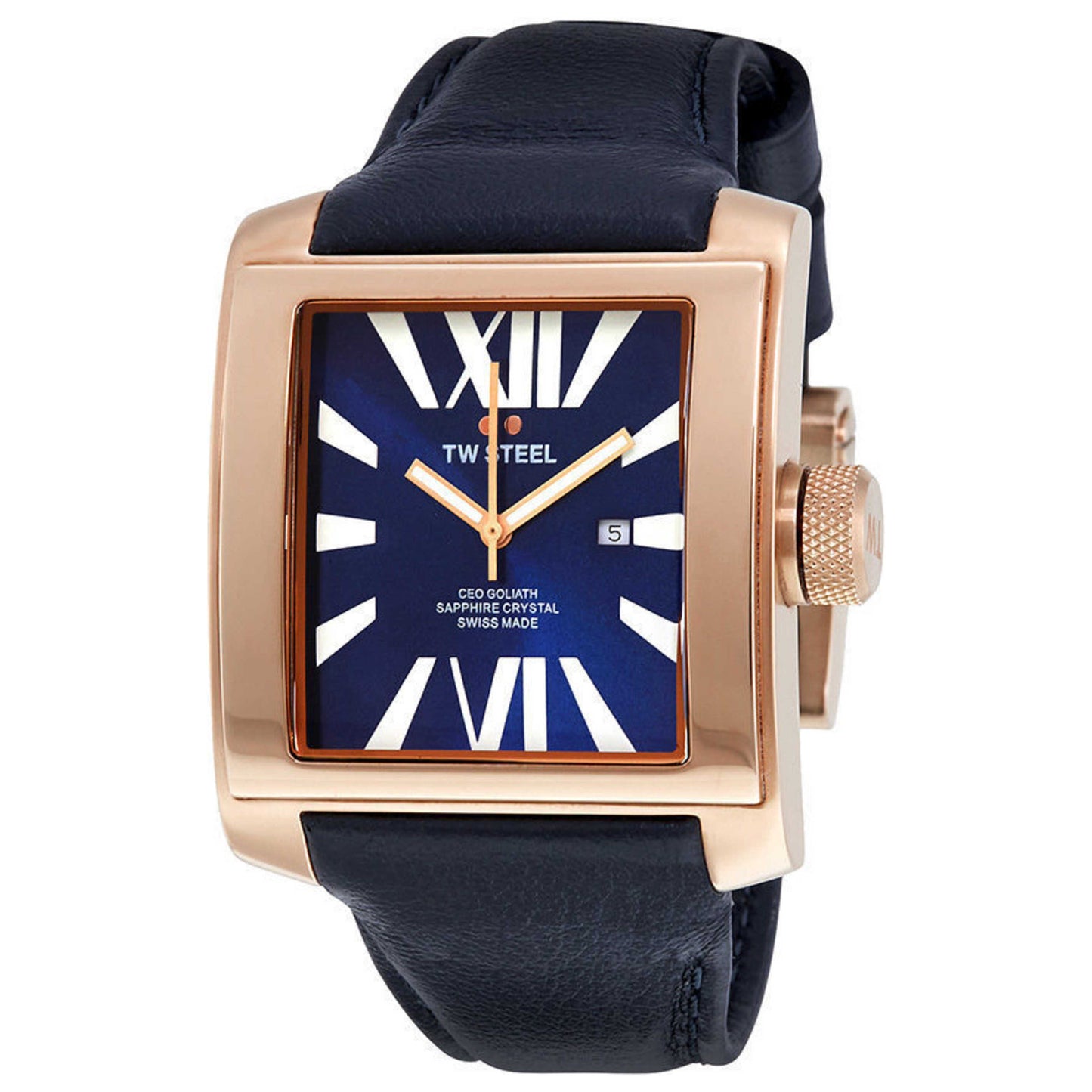 Front view of TW Steel CEO Goliath Unisex Quartz Watch CE3017