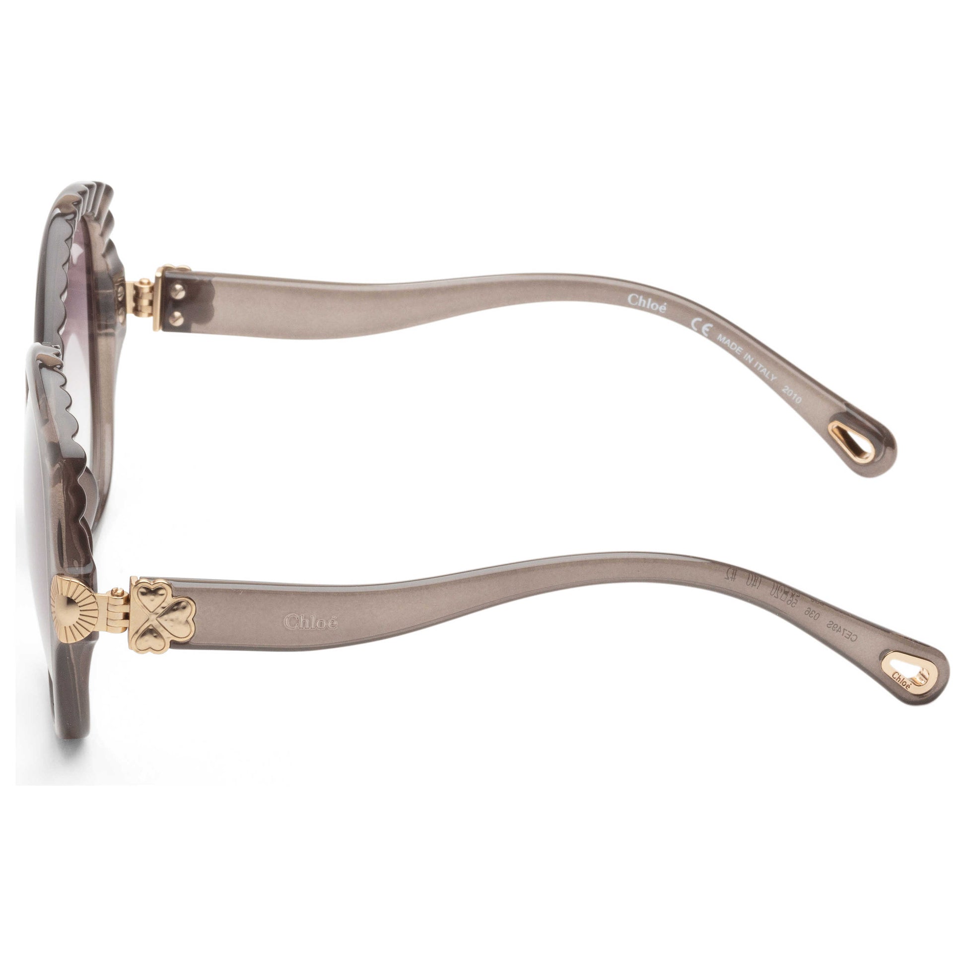 Left view of Chloe CE Women's Sunglasses CE749S-036