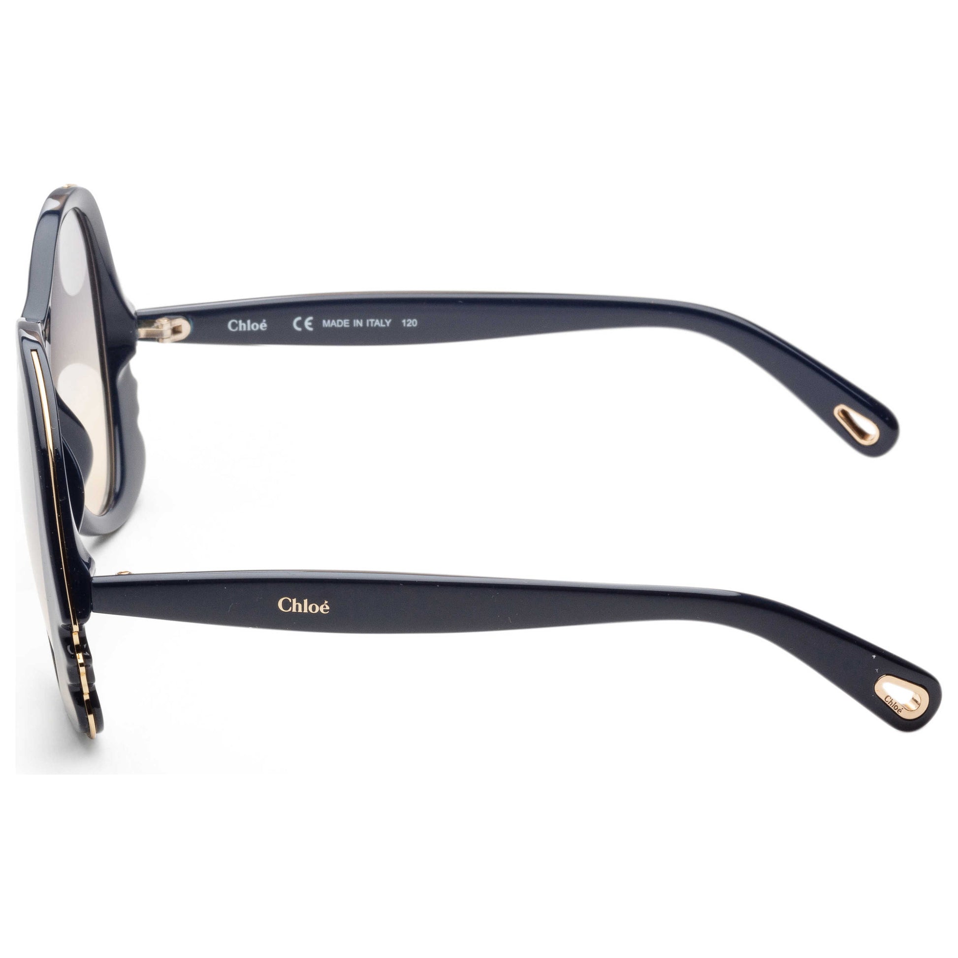 Left view of Chloe CE Women's Sunglasses CE763S-424