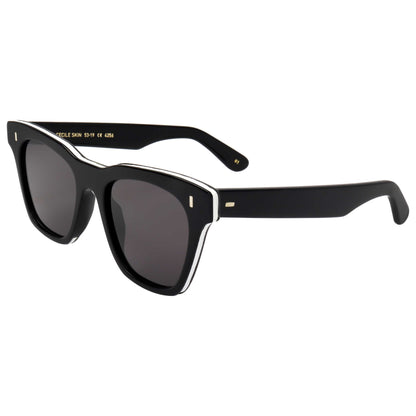 Front view of L.G.R. Women's Sunglasses CECILE-SKIN-BLK-53