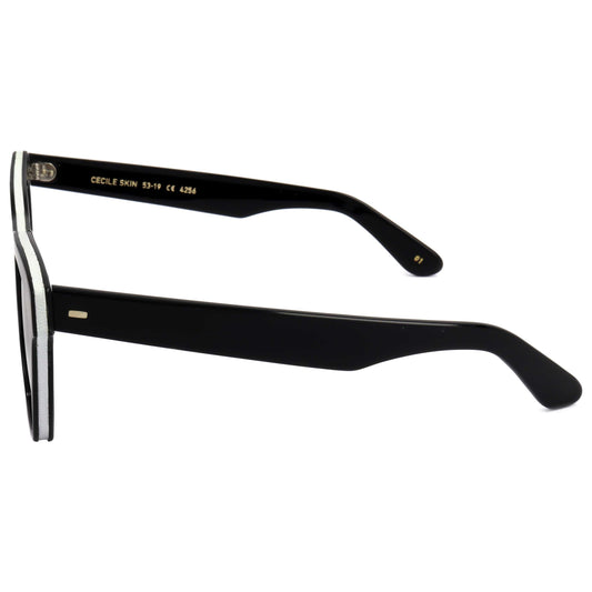 L.G.R. Women's Sunglasses CECILE-SKIN-BLK-53 - Image #3