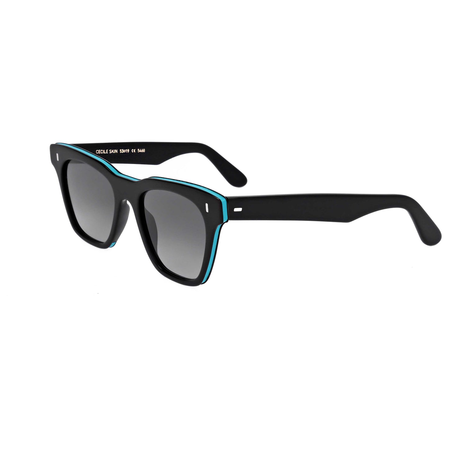 Front view of L.G.R. Women's Sunglasses CECILE-SKIN-BLU-53