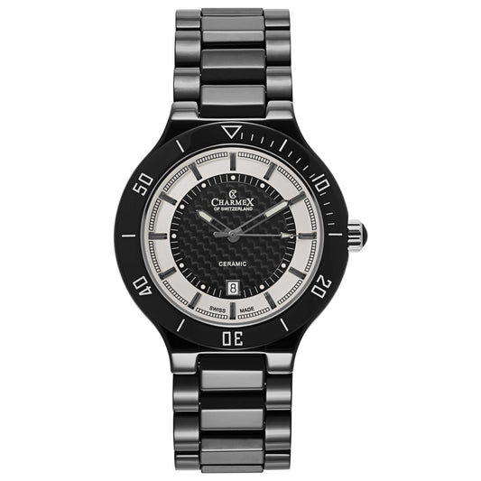 Front view of Charmex San Remo Men's Swiss Quartz (Battery-Powered) Watch CH-2695