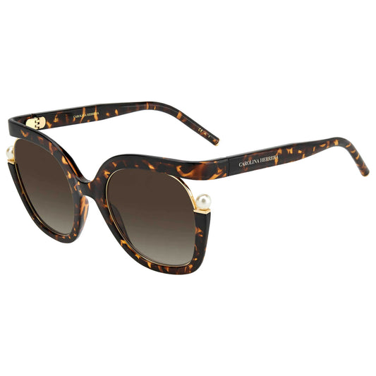 Front view of Carolina Herrera Fashion Women's Sunglasses CH0003S-0086-HA