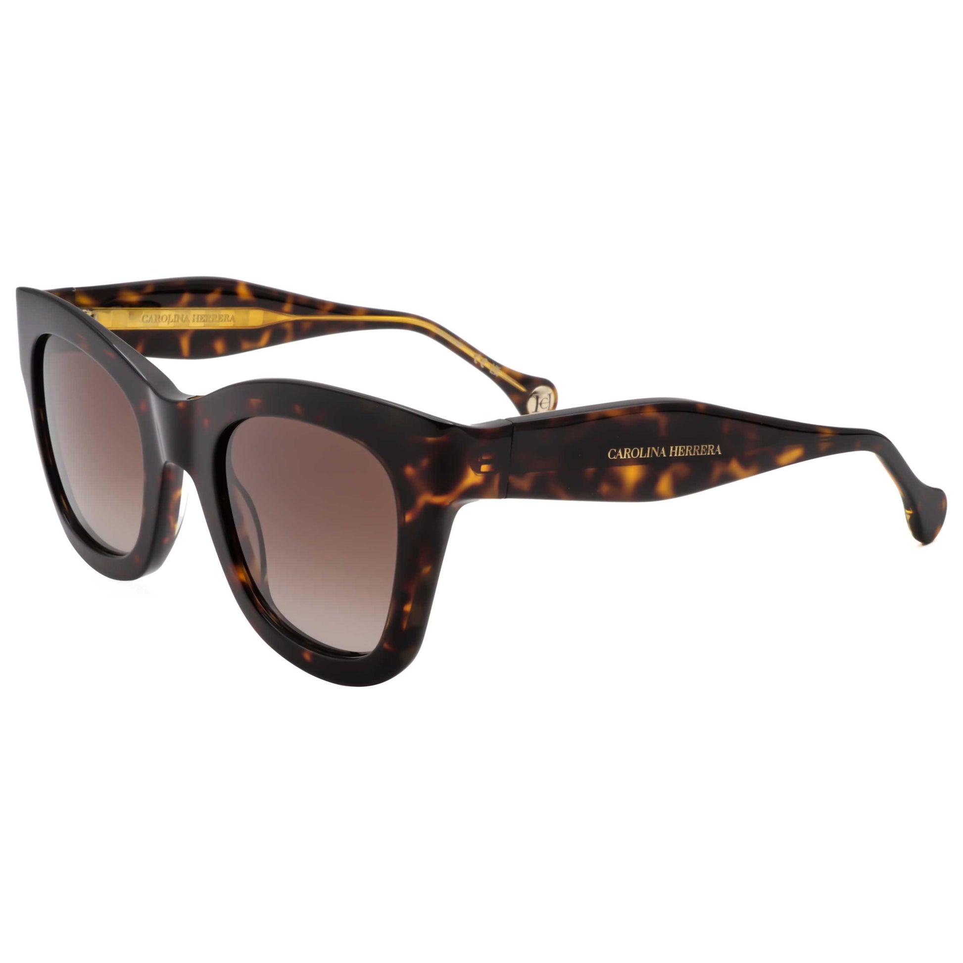 Front view of Carolina Herrera Women's Sunglasses CH0015-S-086-50