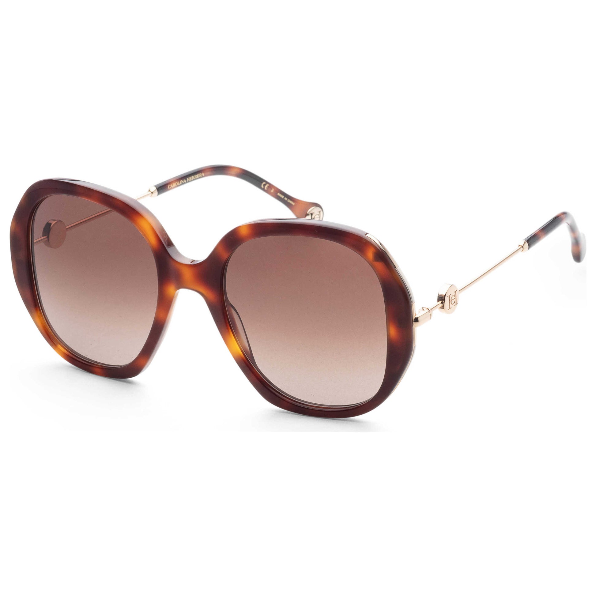 Front view of Carolina Herrera Women's Sunglasses CH0019-S-05L-54