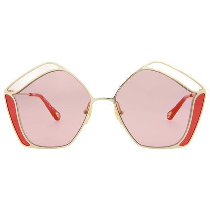 Chloe Novelty Women's Sunglasses CH0026S-30009764-005 - Image #2