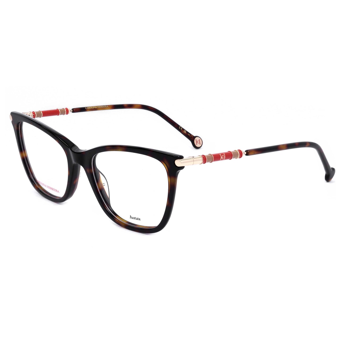 Front view of Carolina Herrera Women's Opticals CH0028-086-53