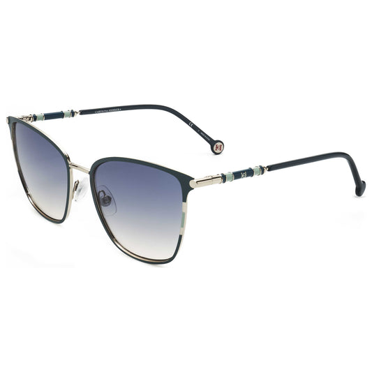 Front view of Carolina Herrera Women's Sunglasses CH0030-S-PEF-56