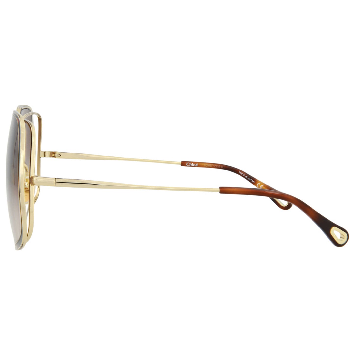 Chloe Novelty Women's Sunglasses CH0035SA-30009907-002 - Image #4