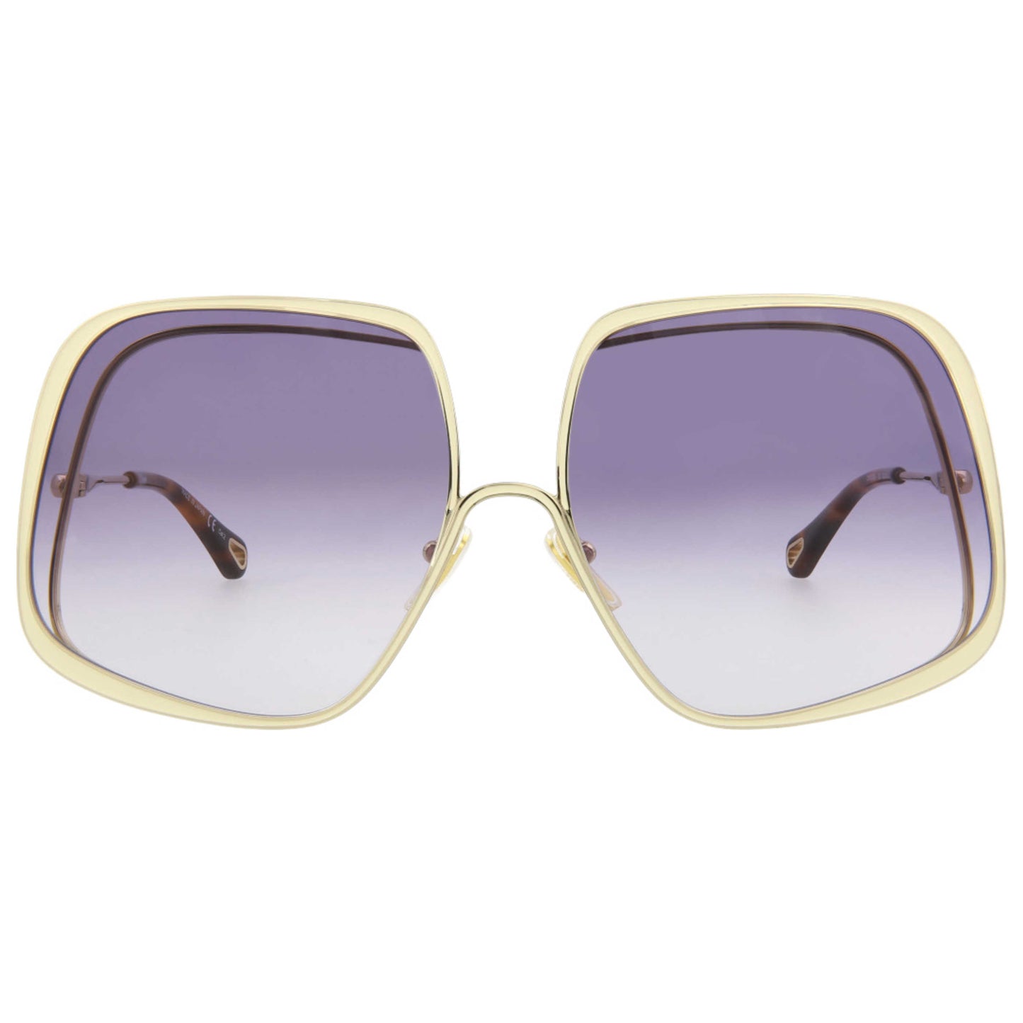 Chloe Novelty Women's Sunglasses CH0035SA-30009907-006 - Image #2
