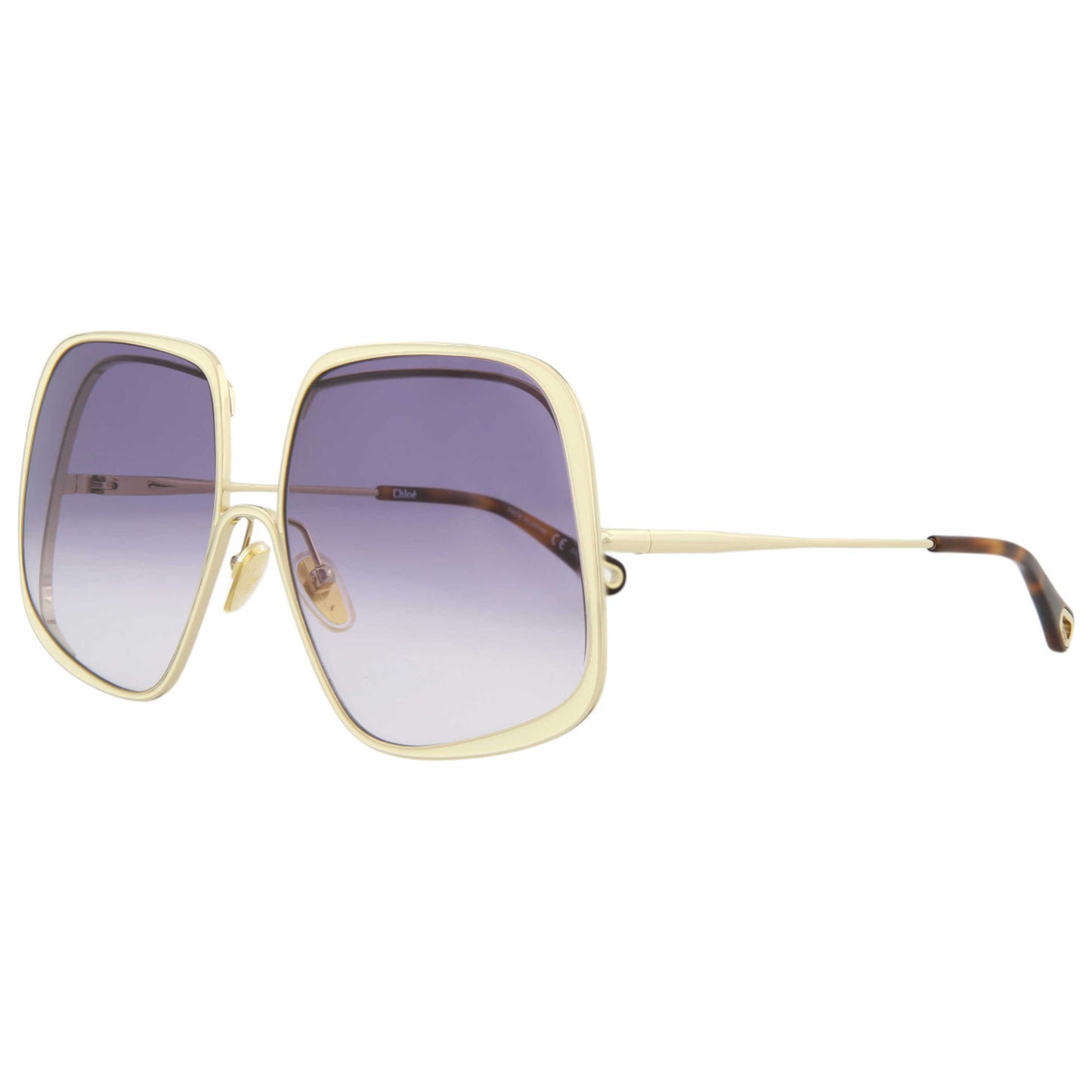 Front view of Chloe Novelty Women's Sunglasses CH0035SA-30009907-006