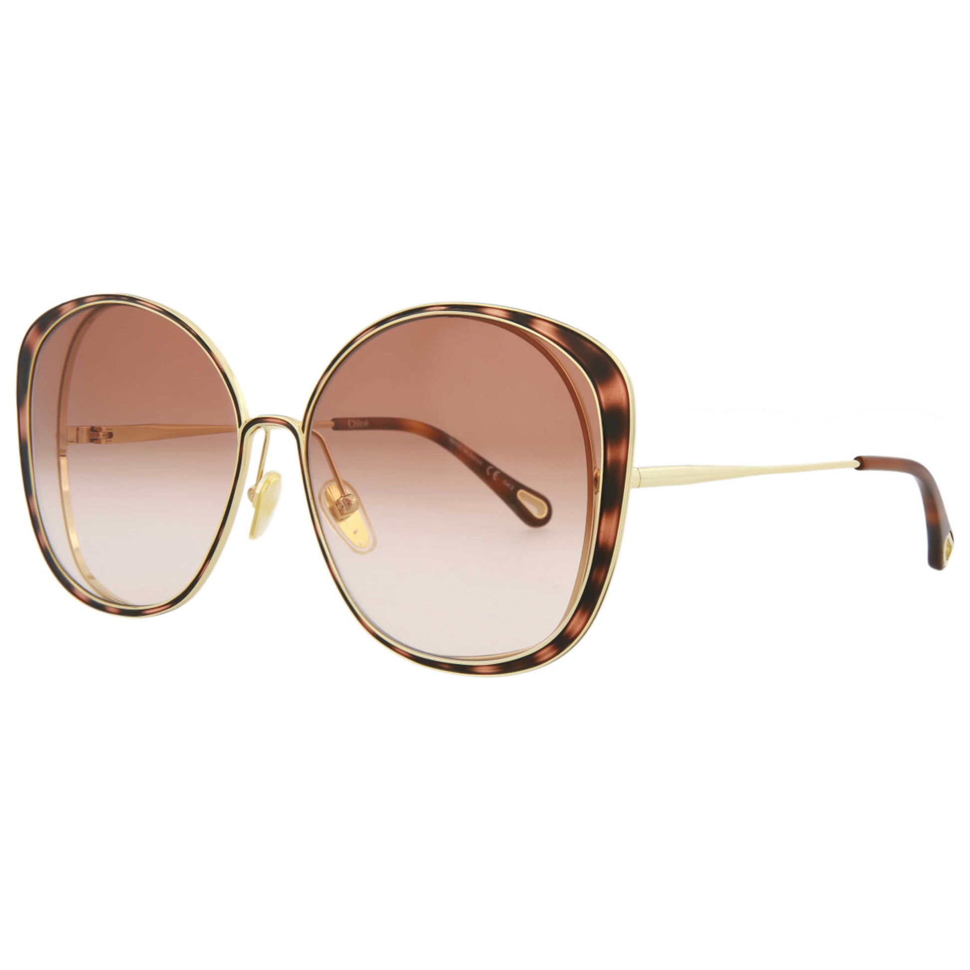 Front view of Chloe Novelty Women's Sunglasses CH0036S-30009786-003