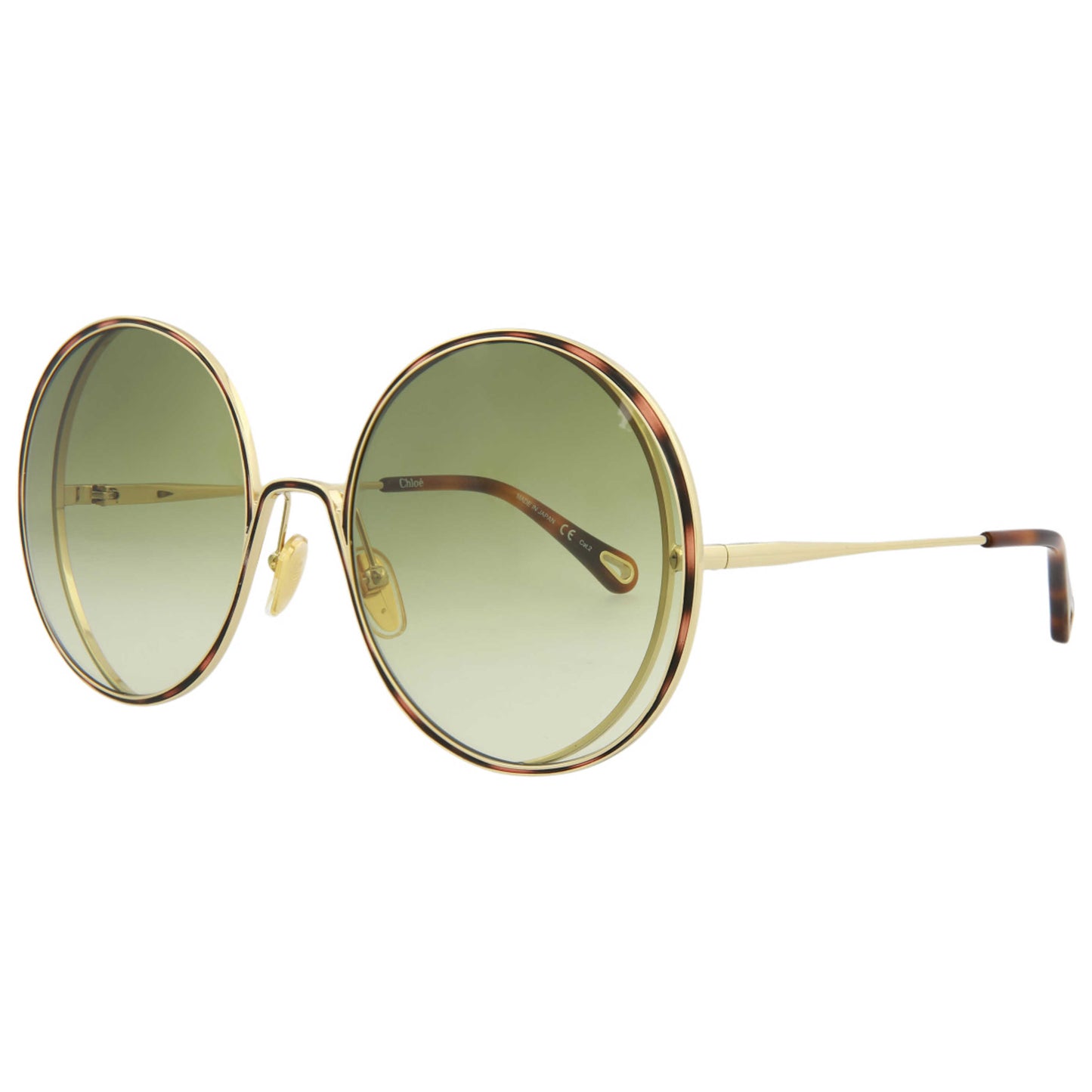 Front view of Chloe Novelty Women's Sunglasses CH0037S-30009777-003