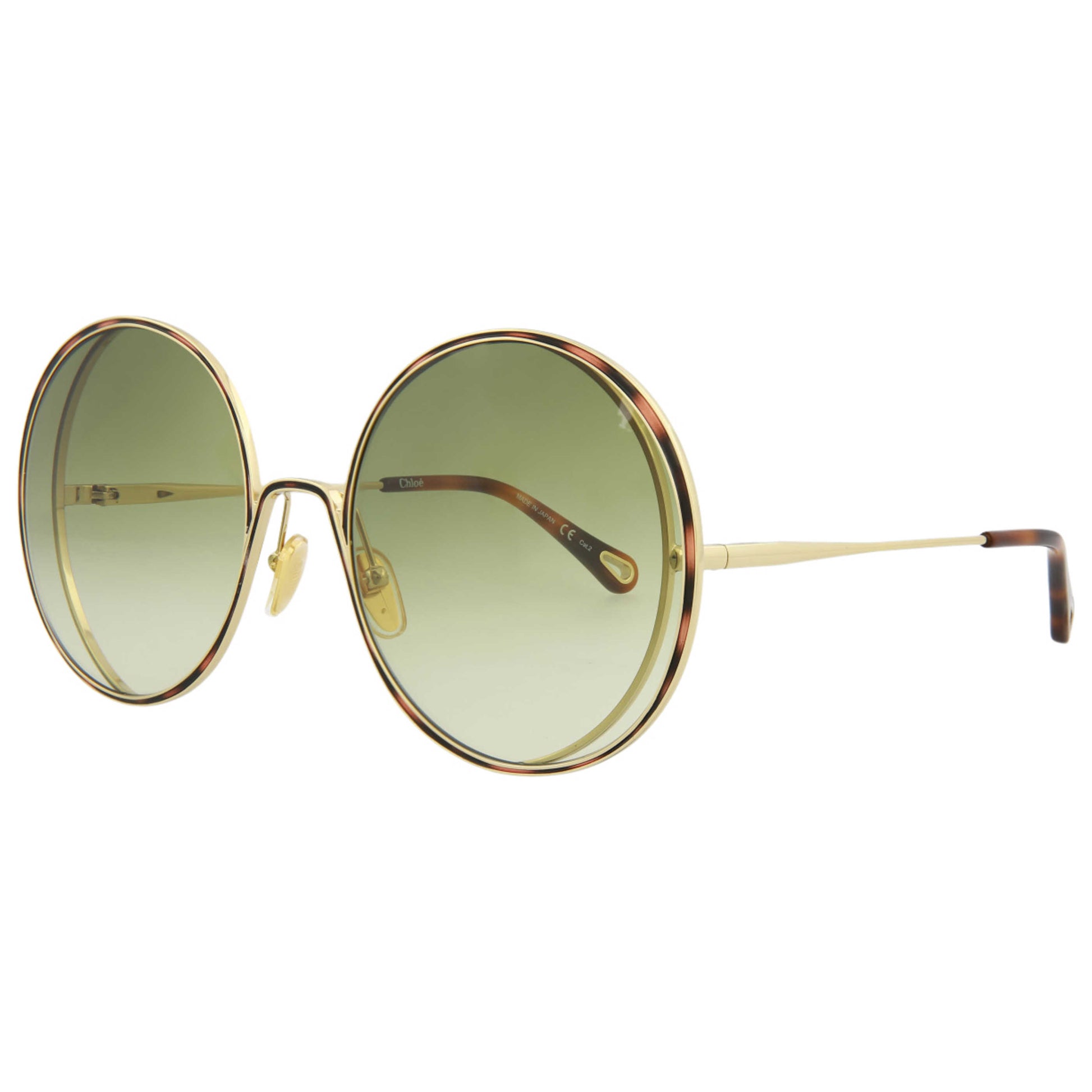 Front view of Chloe Novelty Women's Sunglasses CH0037S-30009777-003