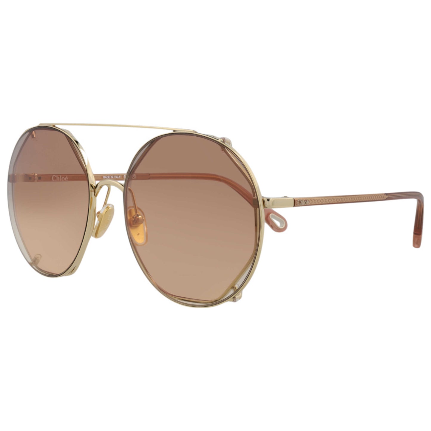 Front view of Chloe Novelty Women's Sunglasses CH0041S-30009770-003