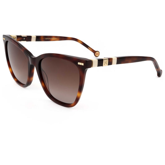 Front view of Carolina Herrera Women's Sunglasses CH0044-S-C1H-55