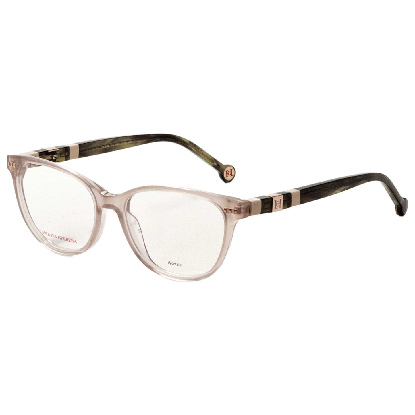 Front view of Carolina Herrera Women's Opticals CH0048-3IO-53