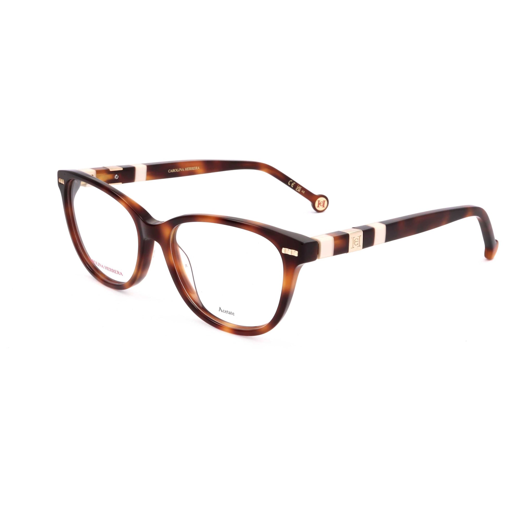 Front view of Carolina Herrera Women's Opticals CH0048-C1H-53