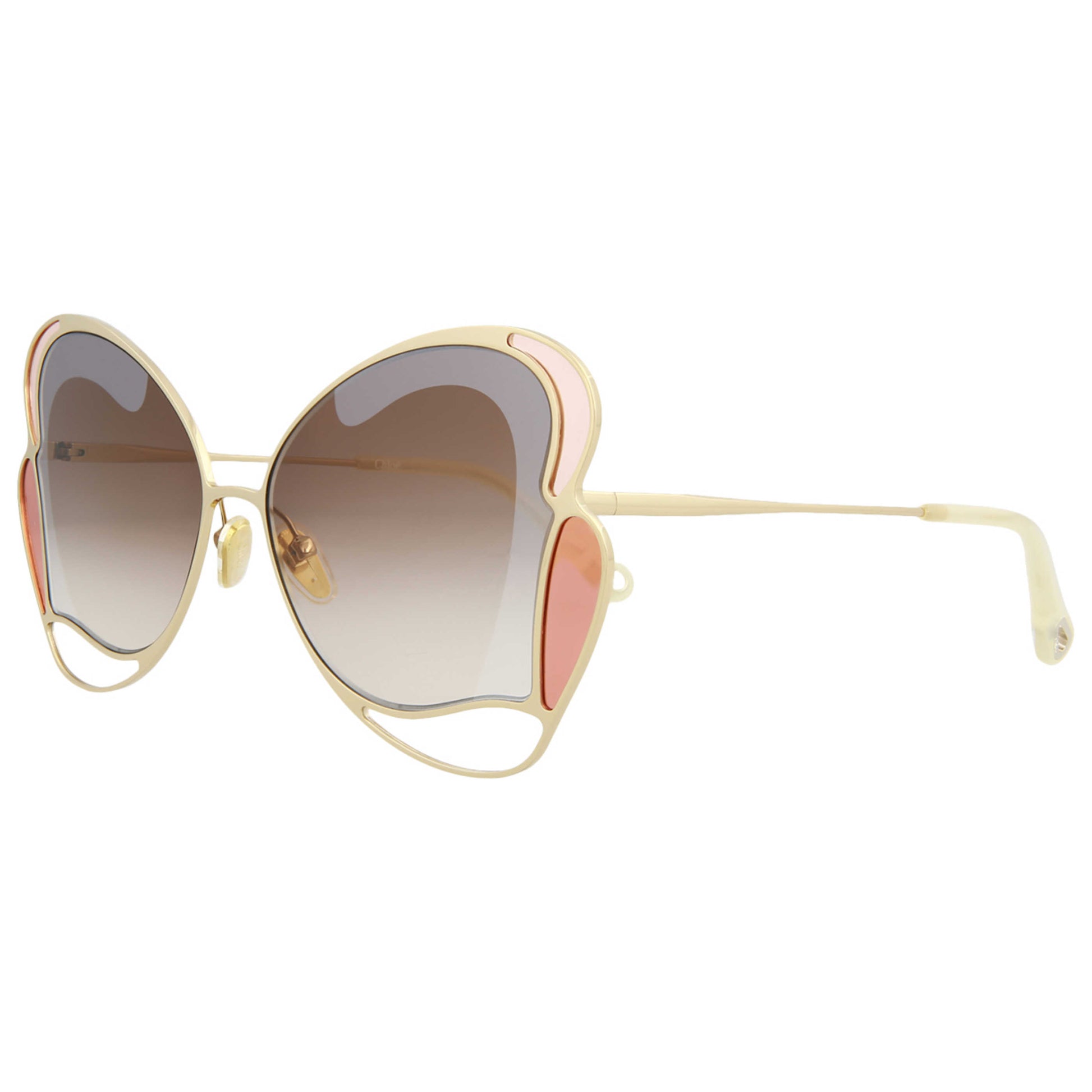 Front view of Chloe Novelty Women's Sunglasses CH0048S-30011230-003