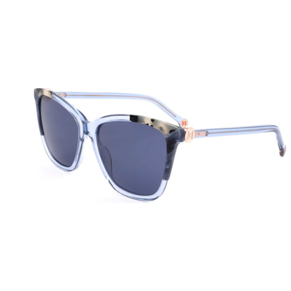 Front view of Carolina Herrera Women's Sunglasses CH0052-S-YGF-58
