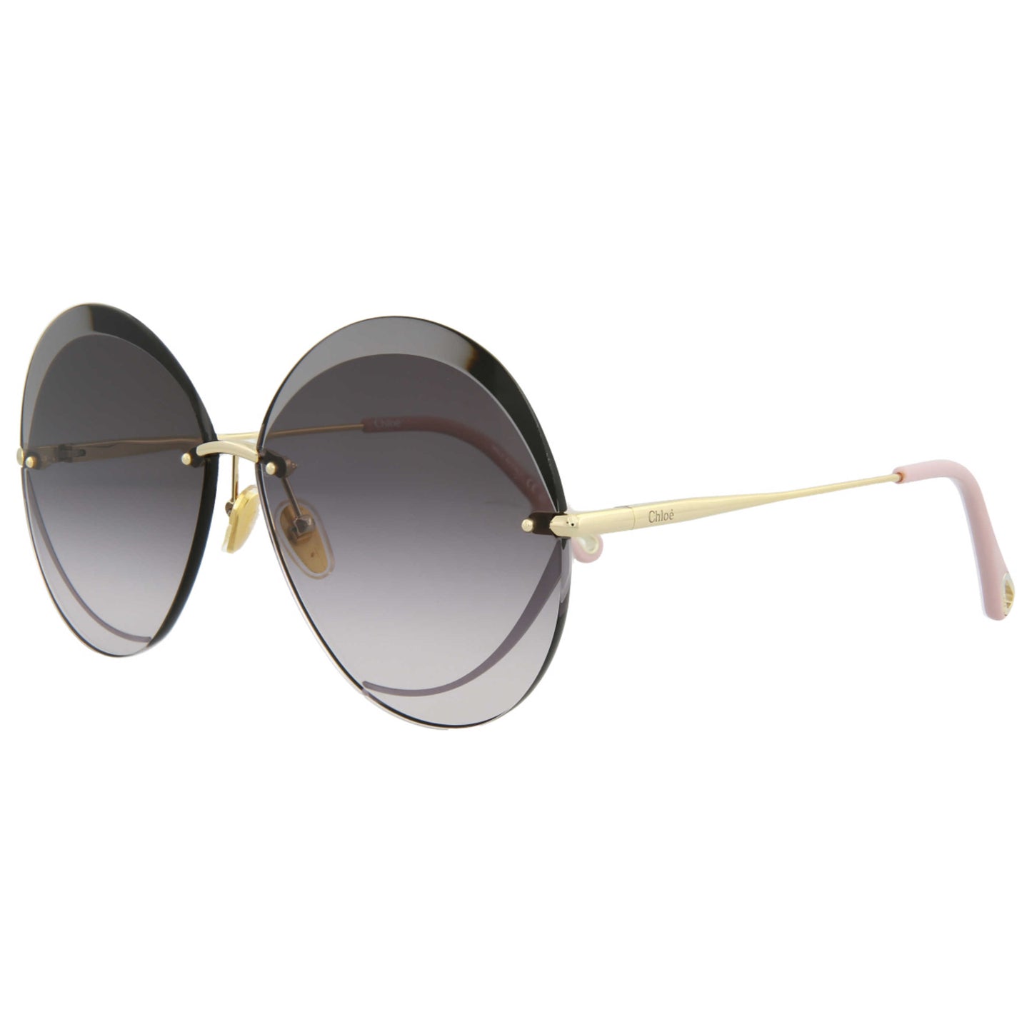 Front view of Chloe Novelty Women's Sunglasses CH0063S-30011429-001