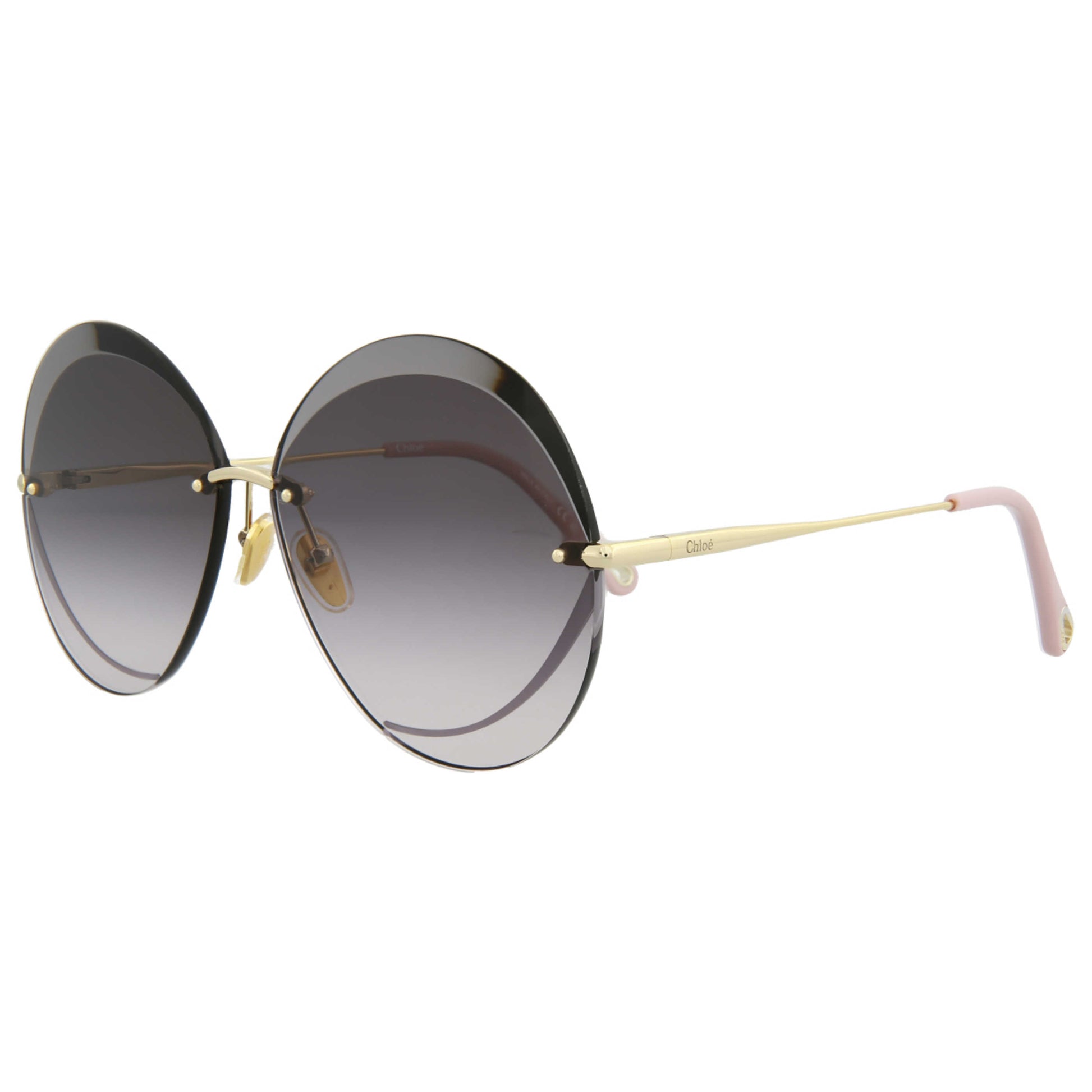 Front view of Chloe Novelty Women's Sunglasses CH0063S-30011429-001