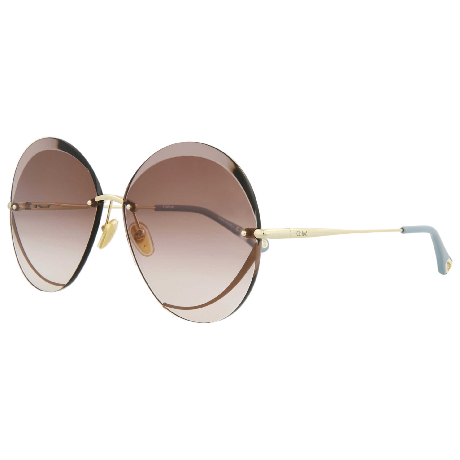Front view of Chloe Novelty Women's Sunglasses CH0063S-30011429-002