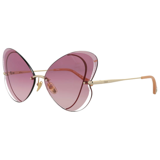 Front view of Chloe Novelty Women's Sunglasses CH0064S-30011506-004