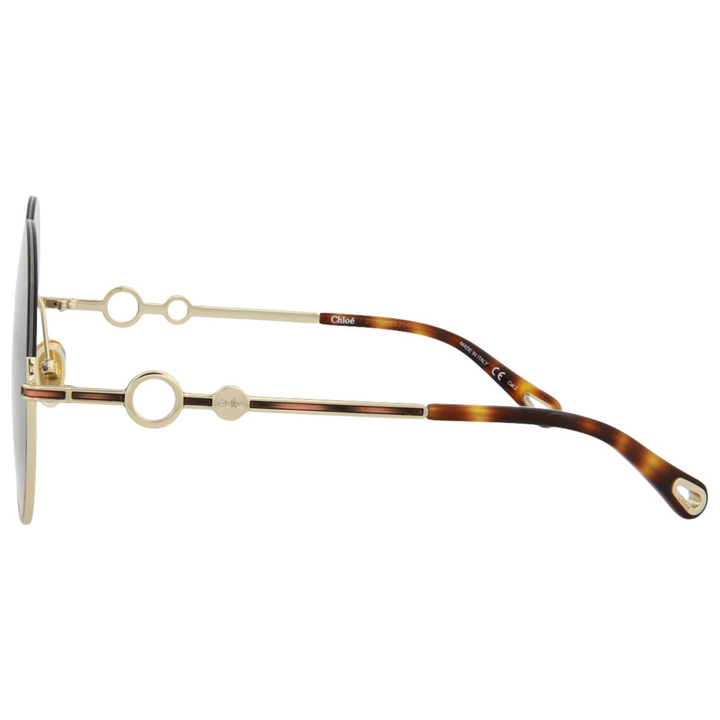 Chloe Novelty Women's Sunglasses CH0067S-30011433-001 - Image #4