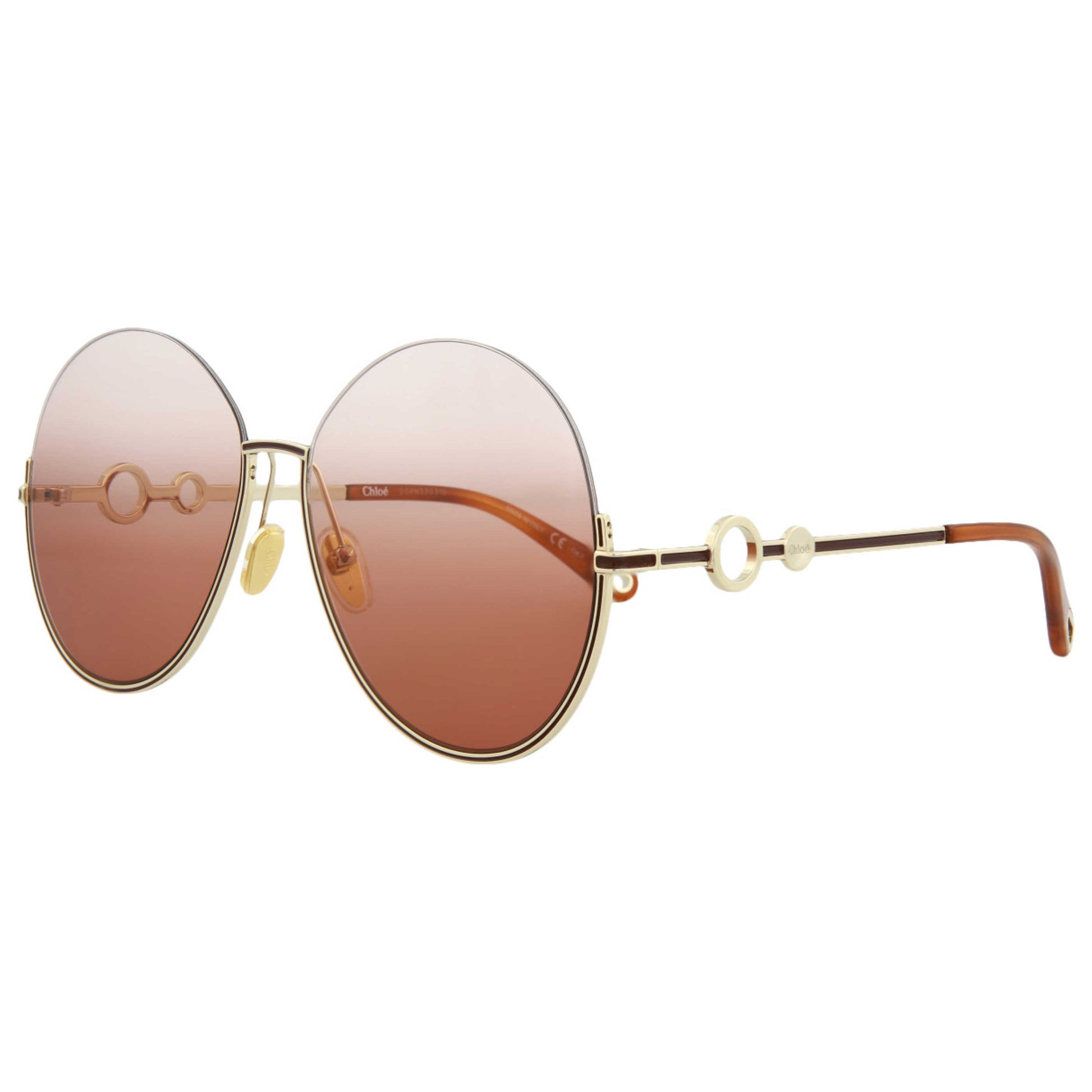 Front view of Chloe Novelty Women's Sunglasses CH0067S-30011433-002
