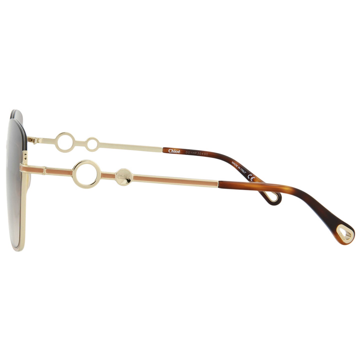 Chloe Novelty Women's Sunglasses CH0070SK-30011505-003 - Image #4