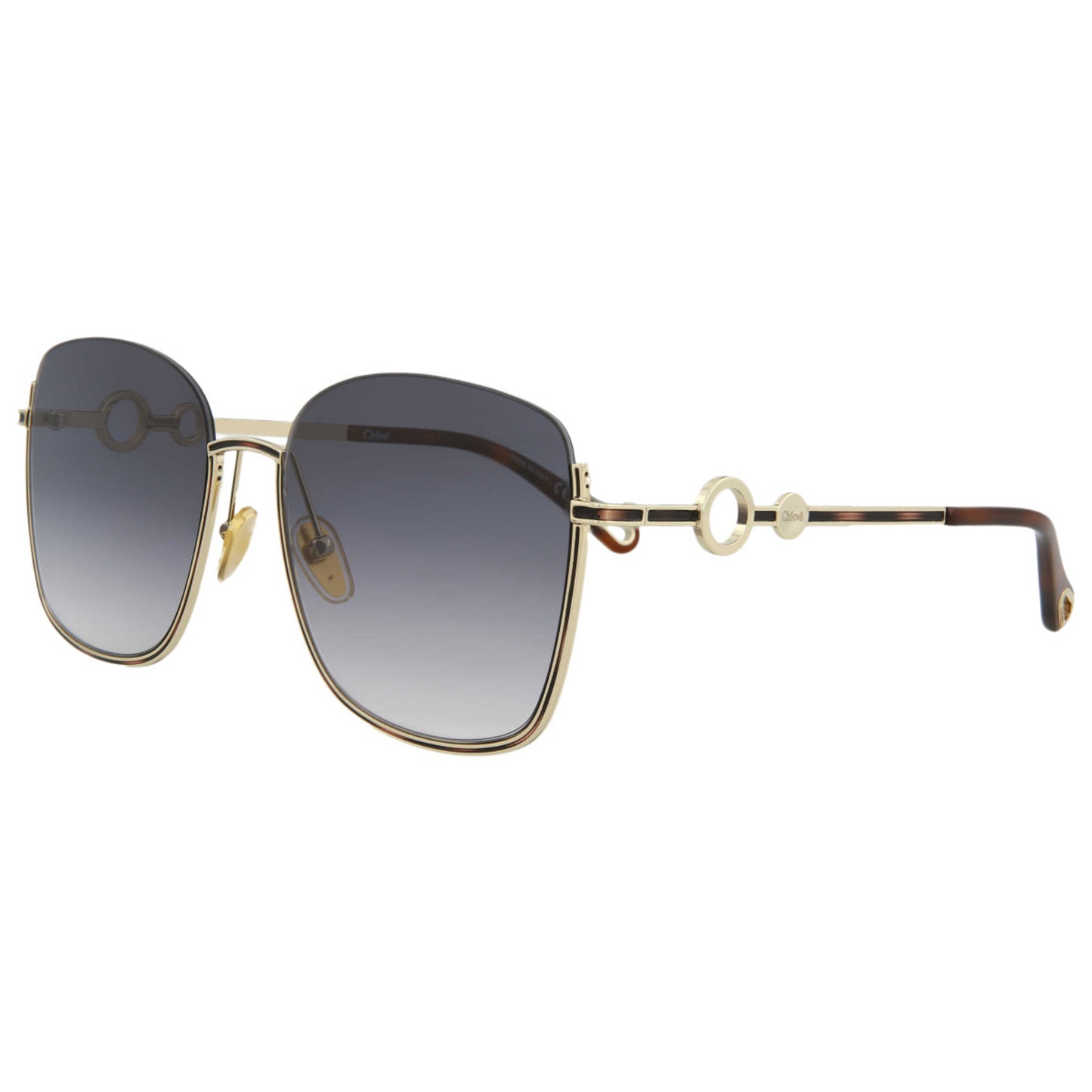 Front view of Chloe Novelty Women's Sunglasses CH0070SK-30011505-005