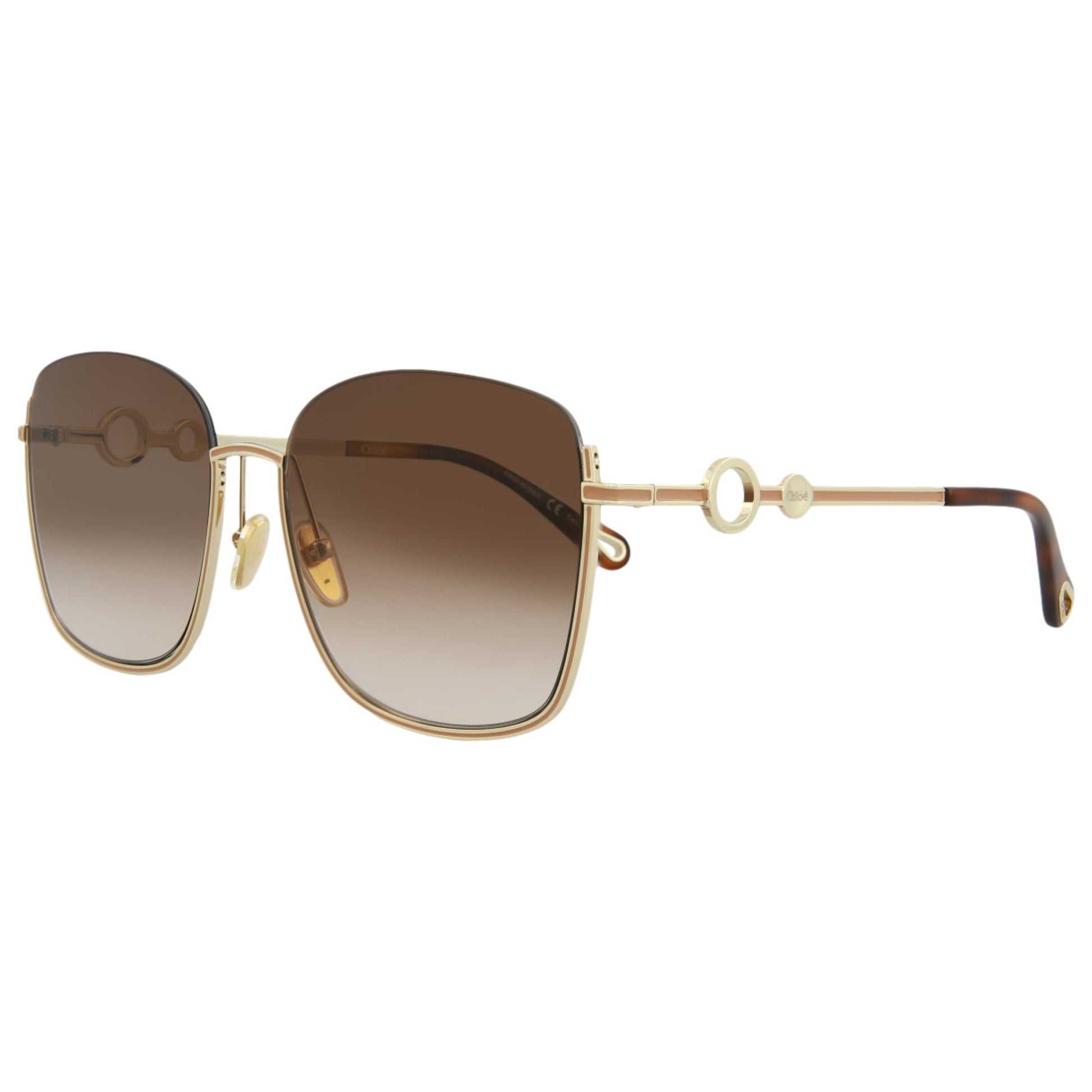 Front view of Chloe Novelty Women's Sunglasses CH0070SK-30011505-006