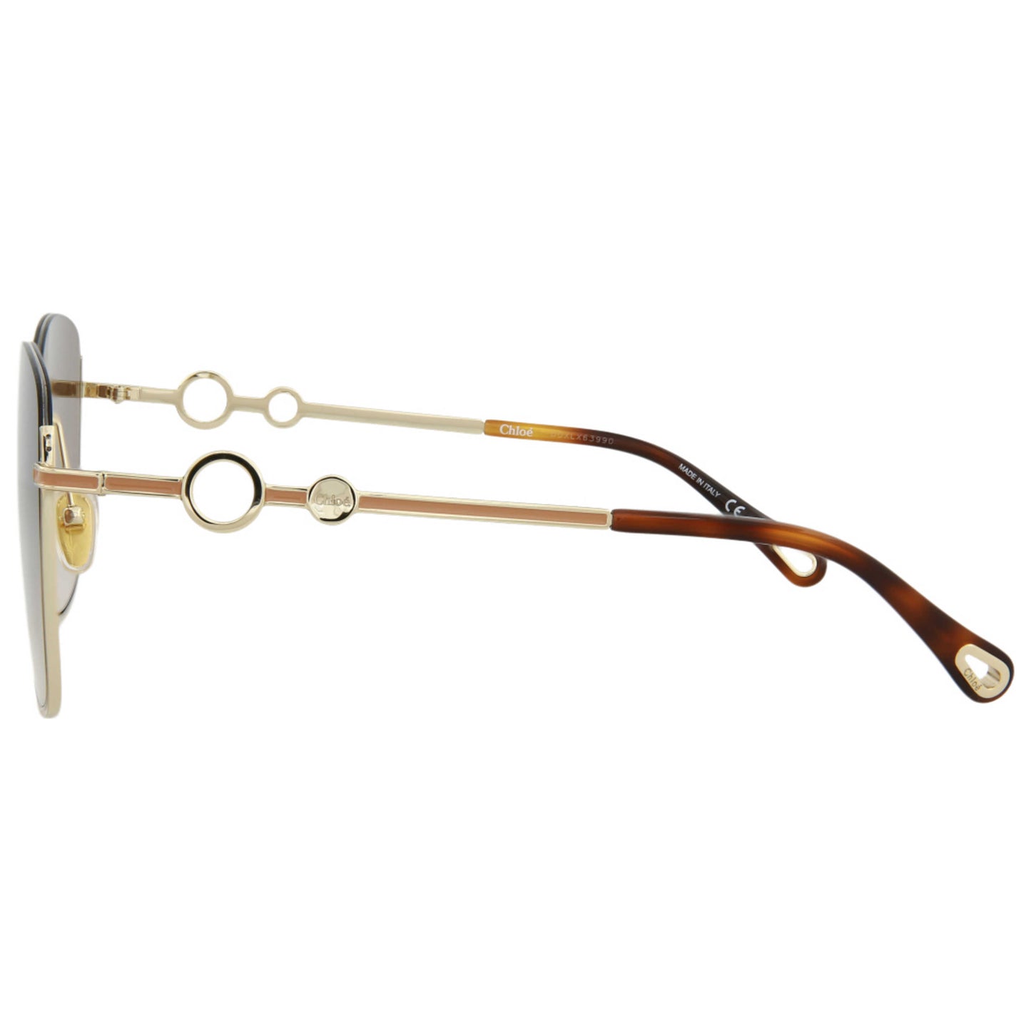 Chloe Novelty Women's Sunglasses CH0070SK-30011505-006 - Image #3