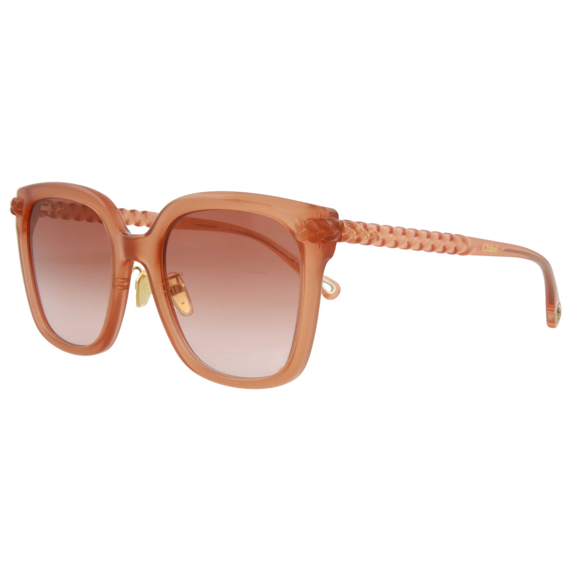 Front view of Chloe Core Women's Sunglasses CH0075SK-30011428-003