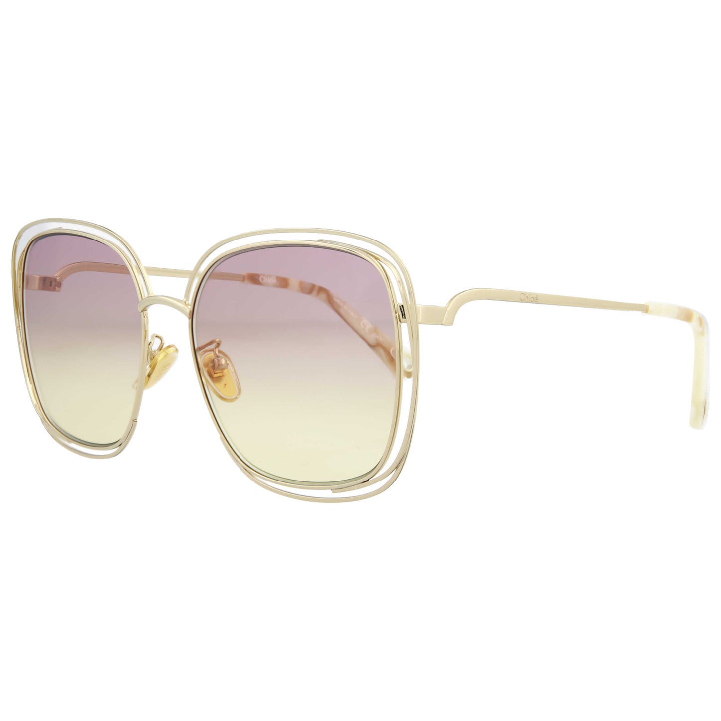 Front view of Chloe Fashion Women's Sunglasses CH0077SK-30011426-003