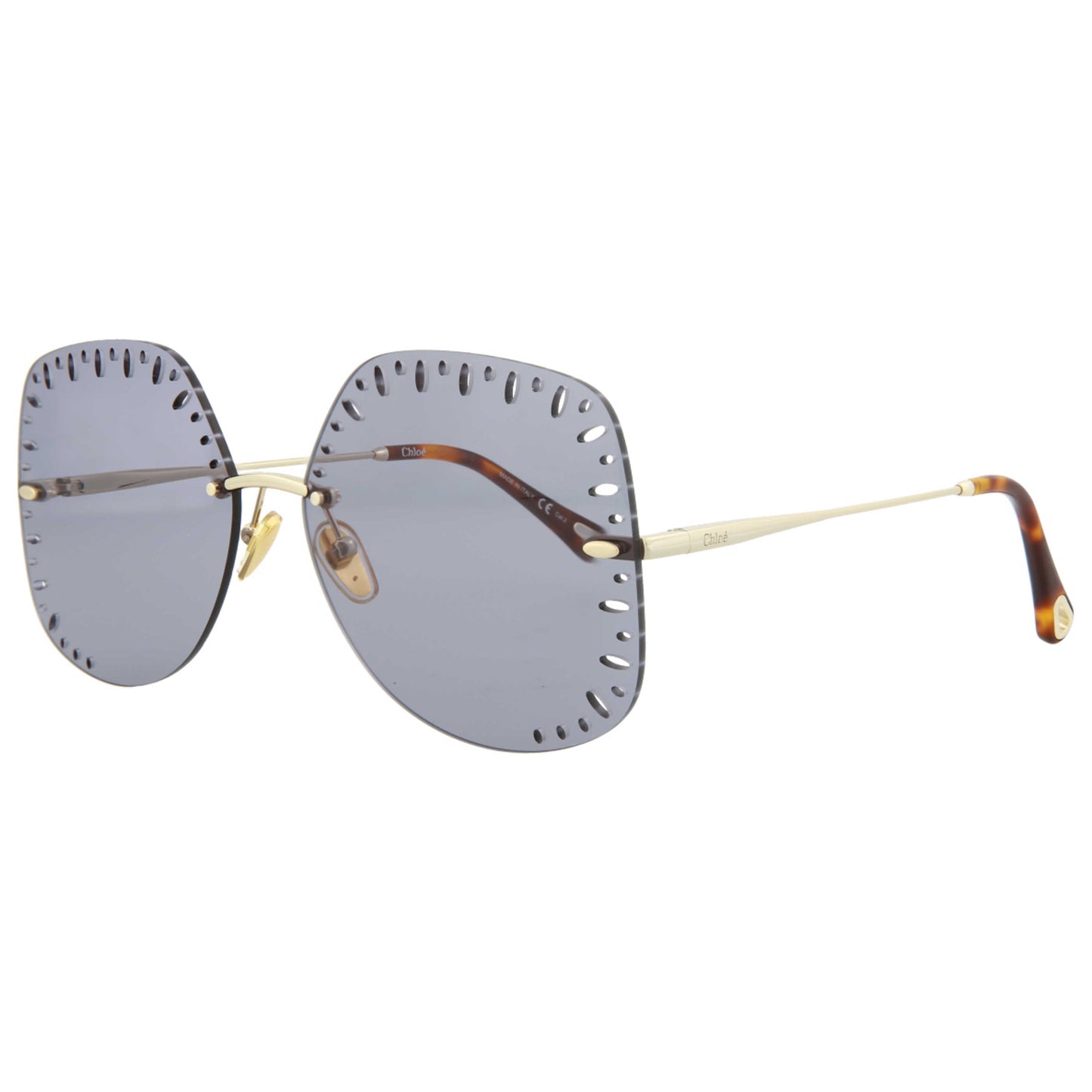 Front view of Chloe Novelty Women's Sunglasses CH0111S-30012464-001