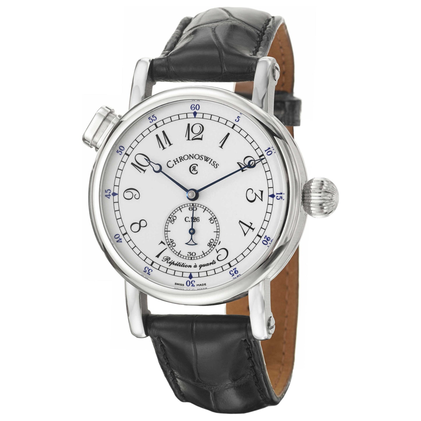 Front view of Chronoswiss Repetition A Quarts Men's Automatic Watch CH1643